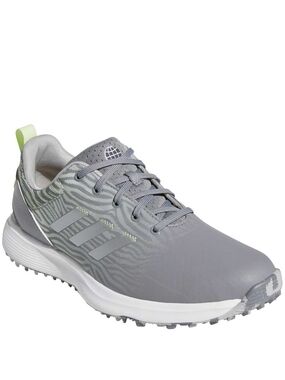 Adidas Gray Golf Shoe with Subtle Lime Accents Womens 9.5